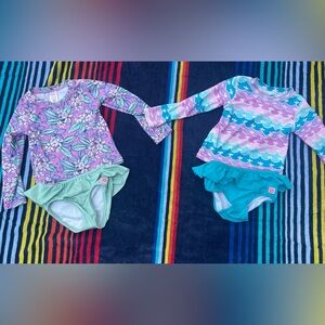 Toddler Girl Ruffle Butts Swimsuits 3T